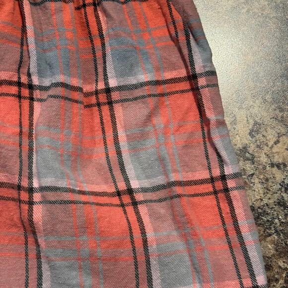 Like Love Top Cottage Oversize Peplum Y2K Grunge Academia Preppy Button Plaid XL - Picture 7 of 10